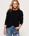 SUPERDRY SUPERDRY CLARA LACE KNIT JUMPER,210322750029698T020