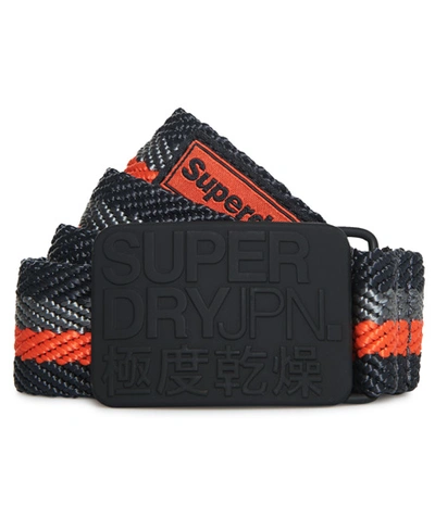 Superdry Supersid Belt In Grey