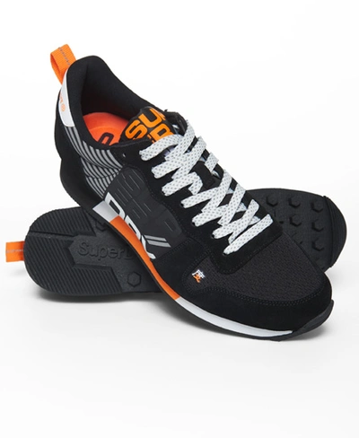 Superdry Street Sport Low Runner In Black