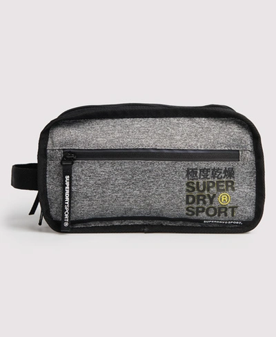 Superdry Division Sport Washbag In Grey