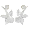 CHRISTIE NICOLAIDES CHANEL EARRINGS SILVER