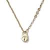 HOORSENBUHS OPEN-LINK 18K GOLD NECKLACE WITH LOCK