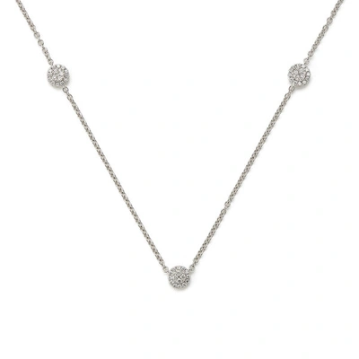 Sara Weinstock Reverie Diamond Necklace In White Gold
