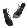 ATP ATELIER LIZZA BLACK LEATHER SANDALS,400515684694