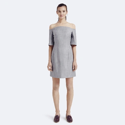 Rallier Graphite Jennifer Dress In Grey