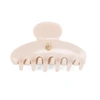 IA BON SMALL HAIR CLAW – NUDE PINK WITH SPARKLES