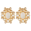 CHRISTIE NICOLAIDES CHRISTABELLE EARRINGS MOONSTONE