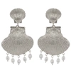 CHRISTIE NICOLAIDES ROCCOCO EARRINGS SILVER