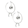 CHRISTIE NICOLAIDES CELESTIAL HOOPS SILVER