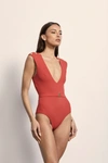 AMAIO SWIM FANTINE MAILLOT - ROUGE