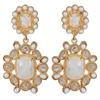 CHRISTIE NICOLAIDES MIRABELLA EARRINGS MOONSTONE