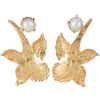 CHRISTIE NICOLAIDES CHANEL EARRINGS GOLD