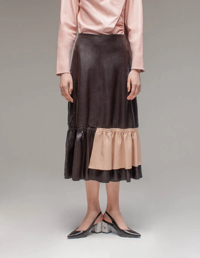 Milo Maria Alice Skirt In Brown