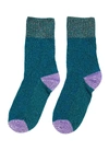 HYSTERIA 'Viktoria' metallic accent ankle socks