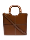 STAUD ANDY LEATHER TOTE BAG