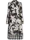 ALTUZARRA BOYD EMBROIDERED FLORAL PRINT COAT