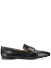 LEQARANT LEATHER MOCCASIN LOAFERS