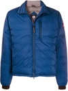 Canada Goose Lodge Nylon-ripstop Down Jacket In Blue