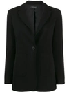 ARMANI EXCHANGE FITTED SINGLE-BREASTED BLAZER