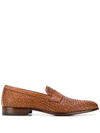 Scarosso Loafers Andrea Cognac Calf Leather In Brown