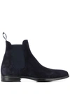 SCAROSSO SUEDE CHELSEA BOOTS