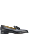 Scarosso Rolando Tassel Loafers In Black