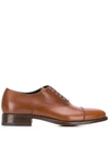 Scarosso Vesta Oxford Shoes In Brown