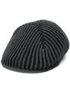 ALTEA PANELLED RIBBED KNIT HAT
