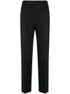 Kiltie Elasticated Waist Trousers In Black