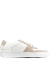 COMMON PROJECTS COLOUR BLOCK LACE-UP SNEAKERS