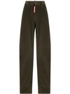 DSQUARED2 HIGH RISE WIDE LEG TROUSERS