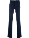 Canali Slim Fit Chinos In Blue