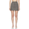 HELMUT LANG HELMUT LANG GREY PRINCE OF WALES MINISKIRT