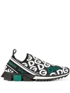 DOLCE & GABBANA SORRENTO LOGO-PRINT SNEAKERS