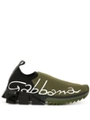 DOLCE & GABBANA SORRENTO LOGO SNEAKERS