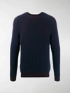 SEASE CASHMERE REVERSIBLE KNIT JUMPER,14564398