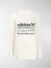 Y-3 CENTRAL LOGO RIBBED KNIT SWEATER,FJ030914531338