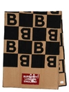 BURBERRY BURBERRY REVERSIBLE B MOTIF SCARF