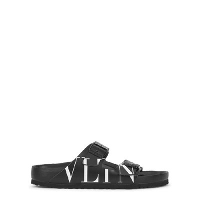 Valentino Garavani X Birkenstock Arizona Leather Sandals In Black