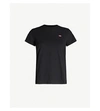Levi's The Perfect Cotton-jersey T-shirt In Mineral Black