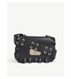 RED VALENTINO Rock Ruffle leather shoulder bag