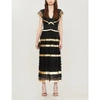 TEMPERLEY LONDON PHANTOM CREPE DRESS