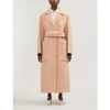 JIL SANDER BELTED WOOL COAT