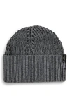 Ted Baker Plahat Cotton Blend Beanie - Black