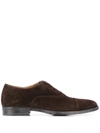Scarosso Cesare Lace-up Oxford Shoes In Brown