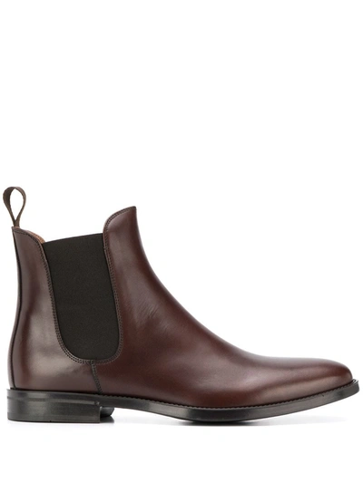 Scarosso Giacomo Boots In Brown Calf