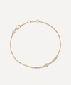 Astley Clarke Mini Icon Nova Yellow-gold And Diamond Bracelet In Gold