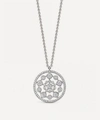 ASTLEY CLARKE WHITE GOLD MEDIUM ICON NOVA DIAMOND PENDANT NECKLACE,000641970