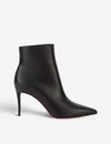 CHRISTIAN LOUBOUTIN CHRISTIAN LOUBOUTIN WOMEN'S BLACK SO KATE BOOTY 85 CALF BOOTS,25016789