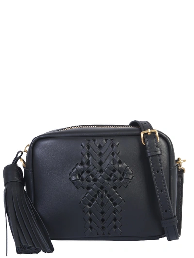 Anya Hindmarch Tassel Neeson Shoulder Bag In Black